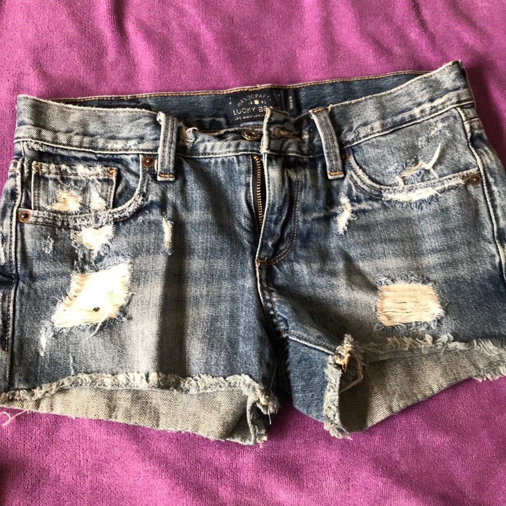 Super cute lucky brand cut off summer shorts